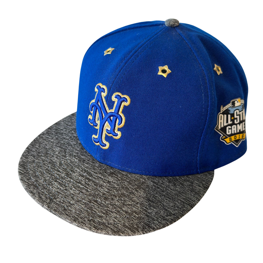 New Era Mets All Star ASG 2016 Hat Cap Fitted Sz 8 59FIFTY On-Field Made in USA